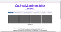 Desktop Screenshot of marcimmo.fr